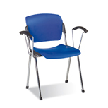 Стул ERA Plast Arm Chrome