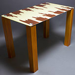 Стеклянный стол «Шоколадный»